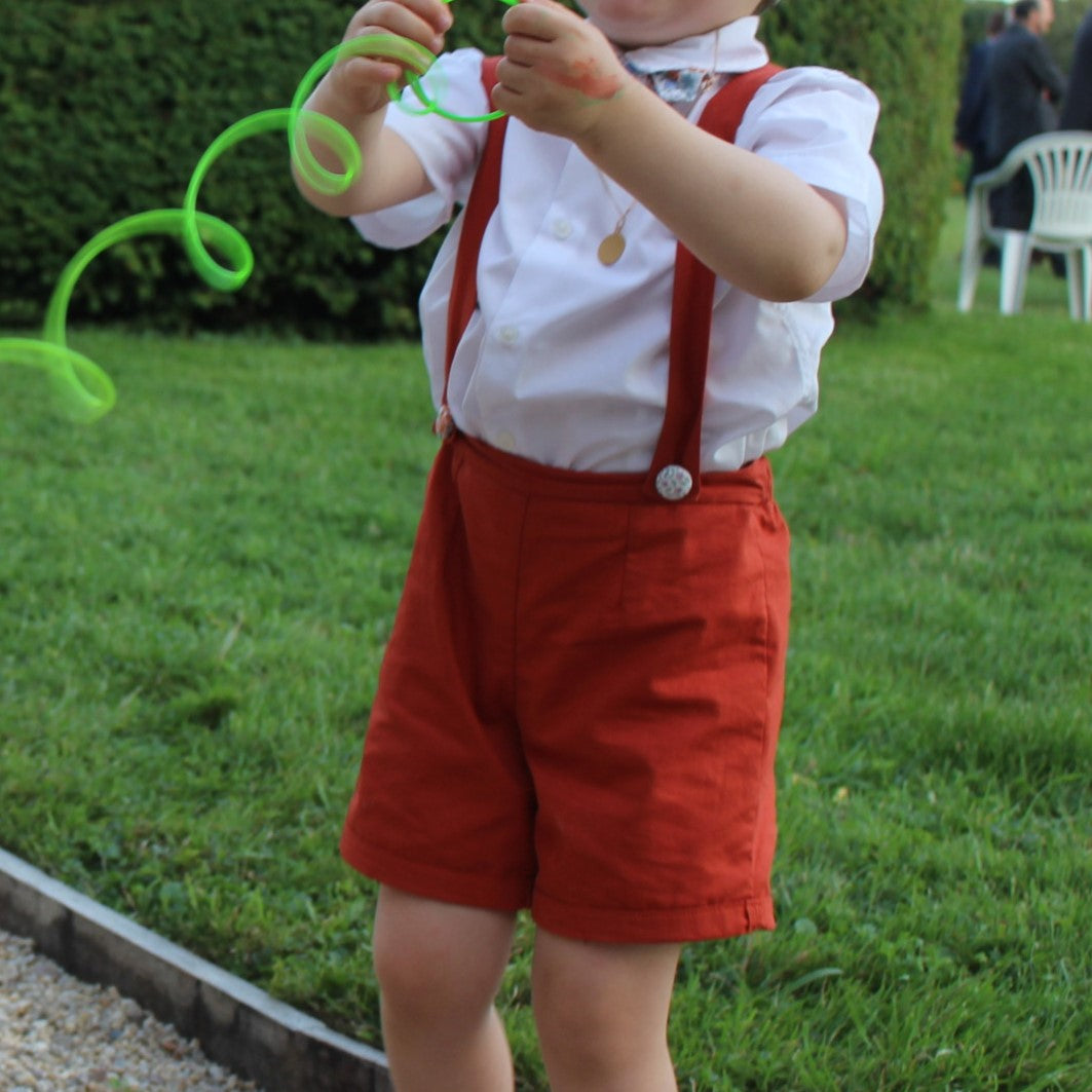 Le short à bretelles Célestin