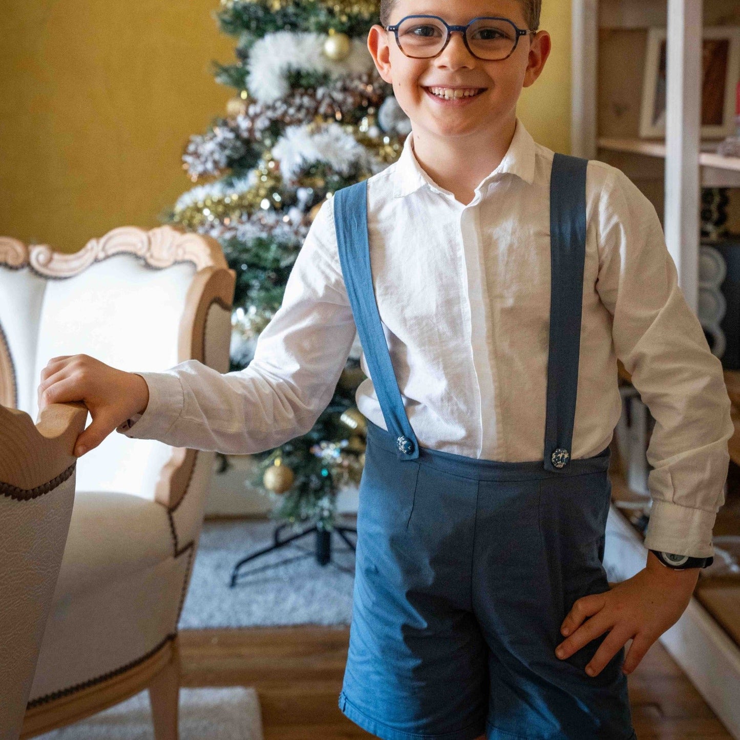 Le short à bretelles Célestin