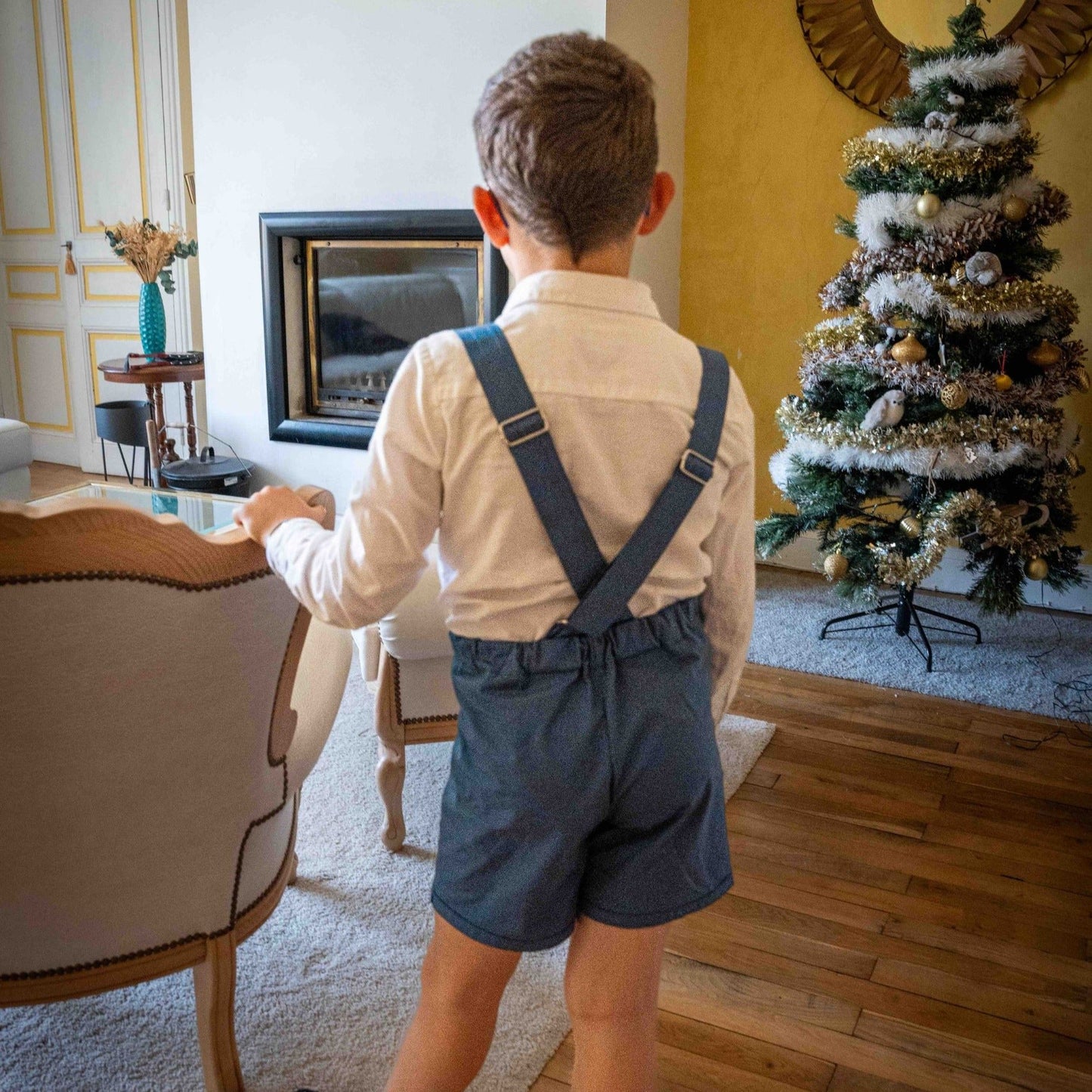 Le short à bretelles Célestin