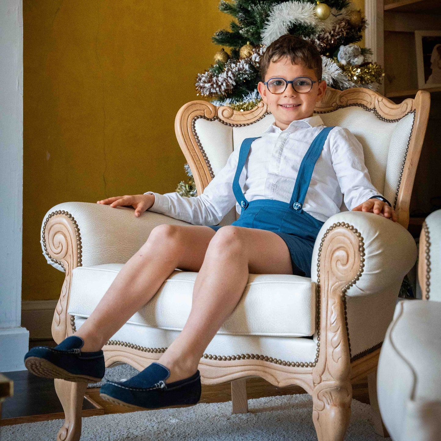 Le short à bretelles Célestin