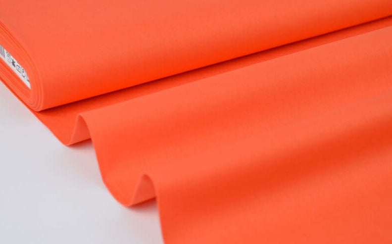 Tissu cortège mariage orange